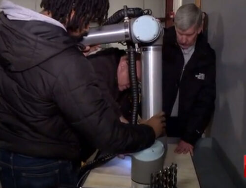 News 8, Feb 20th. Featured Article: Waterbury students get special equipment to learn about manufacturing.